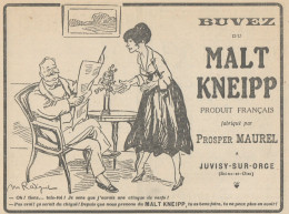 Buvez Du MALT KNEIPP - Vignetta - Pubblicità D'epoca - 1918 Old Advert - Werbung