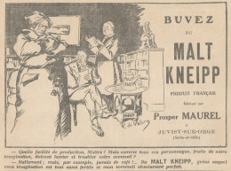 Buvez Du MALT KNEIPP - Illustrazione - Pubblicità D'epoca - 1918 Old Ad - Werbung