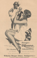 Bengers's RIBANA Unterkleidung - Pubblicità D'epoca - 1929 Old Advertising - Werbung