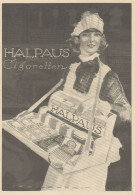 HALPAUS Cigaretten - Illustrazione - Pubblicità D'epoca - 1925 Old Advert - Advertising