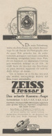 ZEISS Tessar - Pubblicità D'epoca - 1929 Old Advertising - Advertising