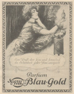 Parfum Blau Gold 4711 - Illustrazione - Pubblicità D'epoca - 1925 Old Ad - Advertising