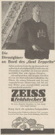 ZEISS Feldstecher - Pubblicità D'epoca - 1929 Old Advertising - Advertising