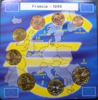 Francia - Serie 1999 - In Cartoncino Non Ufficiale - Francia