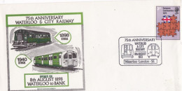 GB Engeland  1973 75 Ann Waterloo & City Railway 08-08-1973 - Trains