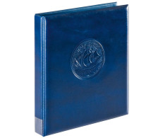 Lindner Ringbinder Blau "Half Penny" 3109-B, Leer Neu - Matériel