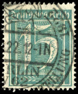 Deutsches Reich, 1921, 179, Gestempelt - Altri & Non Classificati