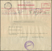 Deutsche Besetz.II.WK Serbien, 1944, Brief - Occupazione 1938 – 45