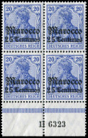 Deutsche Auslandspost Marokko, 1906, 37 A HAN A, Postfrisch - Deutsche Post In Der Türkei