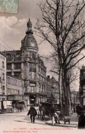 . 54 . NANCY . Les Magasins Réunis Et Le Faubourg St-Jean . Attelages . - Nancy