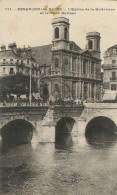 BESANCON-les-BAINS-l'église De La Madeleine Et Le Pont Battant - Besancon