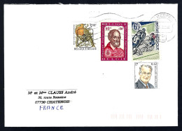 LETTRE DE LA BELGIQUE - CYCLISME - OISEAU - - Cycling