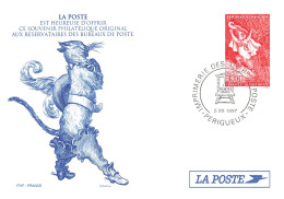 LA POSTE - Un Lot De 8 Cartes Souvenir Philatélique - Correo Postal