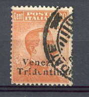 TRENTIN  Yv. SA, N° 23 (o)  20c  Timbres D'Italie 1901-1917 Surchargés Cote 5 Euro BE  2 Scans - Trentin