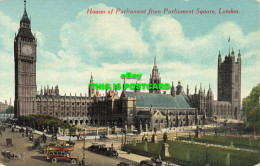 R605657 Houses Of Parliament From Parliament Square. London. National Series. M. - Otros & Sin Clasificación