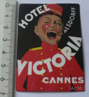 THEME HOTEL : AUTOCOLLANT HOTEL VICTORIA - CANNES - Autocollants