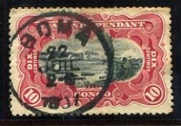 Congo Boma Oblit. Keach 1.7-DMT(S)Y Sur C.O.B. 19 Le 22/07/1907 - Used Stamps