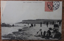 LARMOR (56) - LA PLAGE ET LE FORT - Larmor-Plage