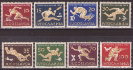 Yugoslavia 1956 - Summer Olympic Games, Melburne - Mi 804-811 - MNH**VF - Nuovi