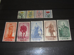 BELGIE  NUMMER  814-822  GEBRUIKT,  (USED), - Used Stamps