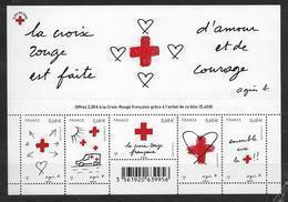 France 2015 Bloc Feuillet N° F5001 Neuf Surtaxe Pour La Croix Rouge Au Prix De La Poste - Mint/Hinged