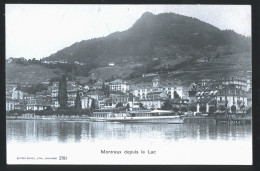 14791 - SUISSE - MONTREUX Depuis Le Lac - Montreux