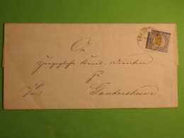 DN 21 ALLEMAGNE  LETTRE 1894 BRAUNSWEIG +AFF.   INTERESSANT+ ++++ - Briefe U. Dokumente