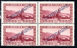 3043. 1927 50 C. DIENSTMARKE MNH BLOCK OF 4 - Dienstzegels