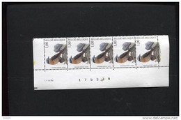 ABD1029 ONPAAR 3138 Buzin 1€ 17/9/2002 Bande Datée Datumstrook - 1985-.. Birds (Buzin)