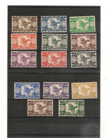 NOUVELLE CALÉDONIE 1943 N° 230/243* - Unused Stamps