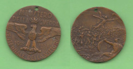 Ministero Guerra Medaglia 1918 / 1938 Ventennale Vittoria Italy Medal Italie Ministry Of War Ventennio - Italië