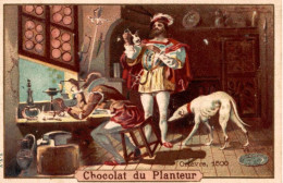 CHROMO CHOCOLAT DU PLANTEUR VIEUX METIERS ORFEVRE 1500 - Andere & Zonder Classificatie