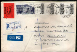 South Africa,1984 RR Letter Cancel Hillbrow,08.03.1984 To Belgrad Yugoslavia ,,as Scan - Lettres & Documents