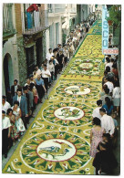 ALFOMBRA DE FLORES, FIESTA CORPUS CHRISTI / CARPET OF FLOWERS , CORPUS CHRISTI.-  SITGES - BARCELONA.- ( CATALUNYA ) - Barcelona