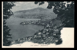 14807 - SUISSE - Lac Leman -MONTREUX  - DOS NON DIVISE - Montreux