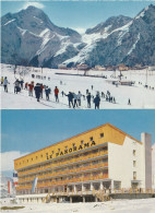 LES 2 ALPES - 2 CPSM : L'Alpe De Venosc - Hôtel " Le Panorama ' - Otros & Sin Clasificación