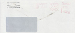 Deutsche Bundespost Brief Mit Freistempel VGO PLZ Oben Schwerin 1992 Finanzministerium A07 7486 - Machines à Affranchir (EMA)