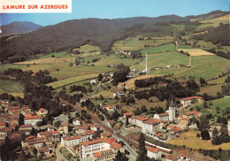 69 Lamure Sur Azergues Vue Aérienne Gare Train Wagons CPM - Lamure Sur Azergues