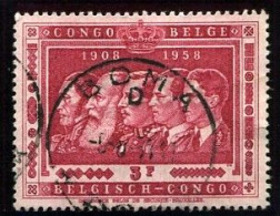 Congo Boma Oblit. Keach 11(D)1 Sur C.O.B. 346 Le 05/08/1958 - Usados