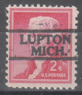 USA Precancel Vorausentwertungen Preo Locals Michigan, Lupton 811 - Precancels