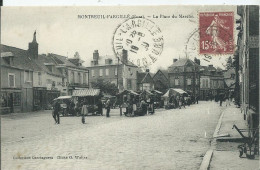 MONTREUIL L'ARGILLE - Le Marché - Altri & Non Classificati