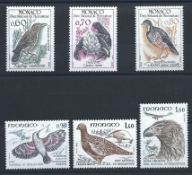 Monaco N°1316/21** (MNH) 1982 - Faune "Oiseaux" - Nuevos