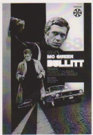 STEVE MCQUEEN FILM BULLIT 1968 - CARTE POSTALE 10X15 CM NEUF - Voitures De Tourisme