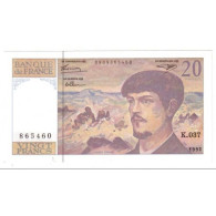 FAY 66BIS/03 - 20 FRANCS DEBUSSY - 1992 - K 037 - NEUF - PICK 151 - 20 F 1980-1997 ''Debussy''