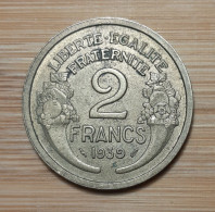 (N-0087) - IIIème République - 2 Francs 1939 – Morlon - 2 Francs