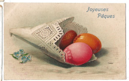 Fantaisie Carte Gaufrée Joyeuses Paques - Pâques