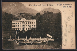 Cartolina Cadenabbia /Lago Di Como, Villa Carlotta Dal Lago  - Como