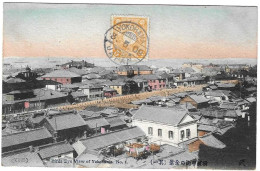 Japon, Yokohama,Eye View , Stamp,  1909, 2 Scans - Yokohama