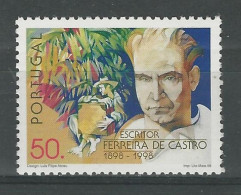 Portugal 1998 “Centenario Del Nacimiento De Ferreira Castro” MNH/** - Unused Stamps