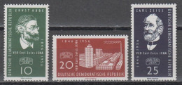 DDR 1956  CARL ZEISS ** - Unused Stamps